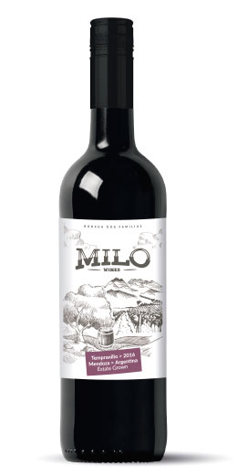 MILO WINES ESTATE GROWN TEMPRANILLO